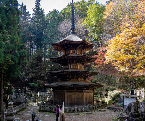 国宝古塔めぐりの画像